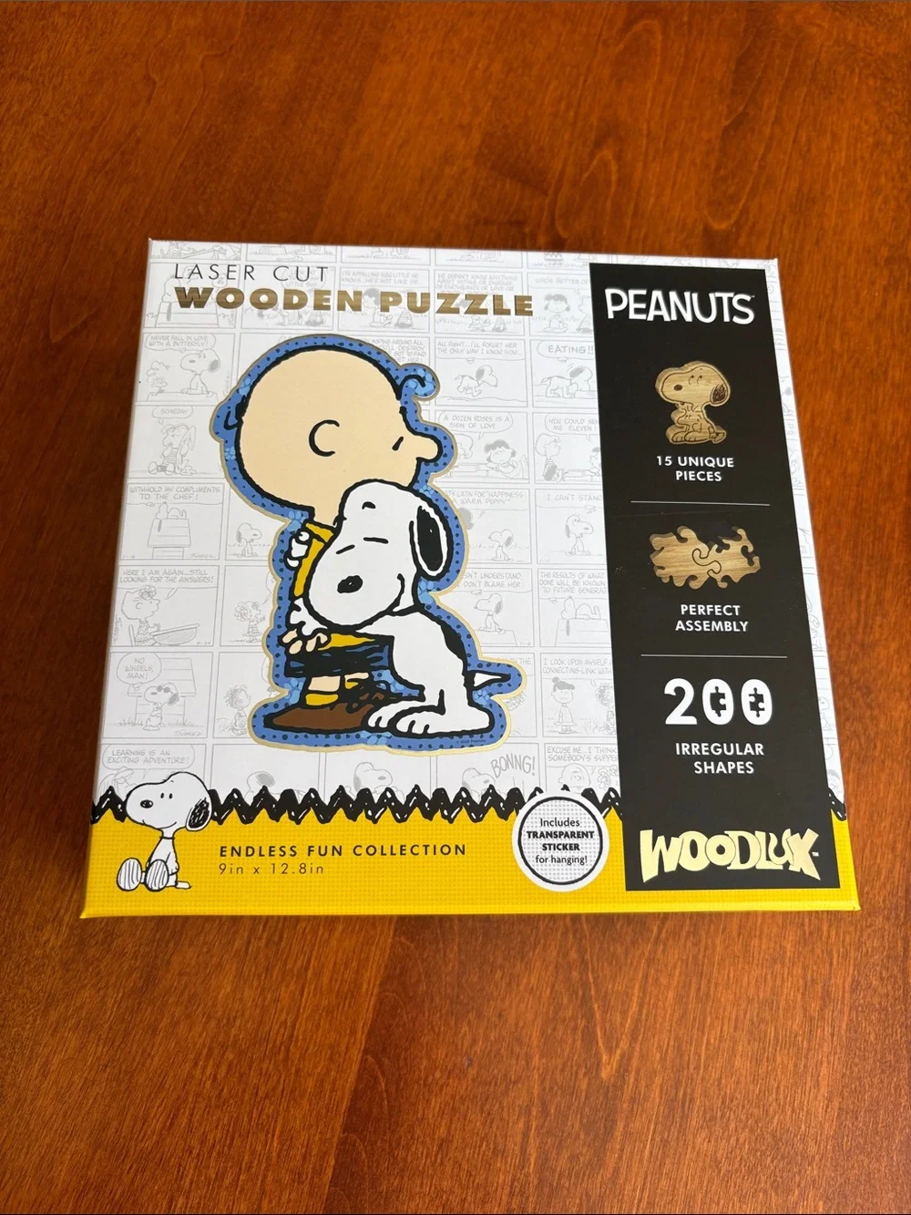 Peanuts Laser Cut Wooden Puzzle - 200 pcs